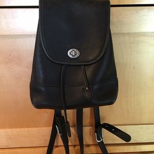 COPY - COACH LEATHER BACKPACK